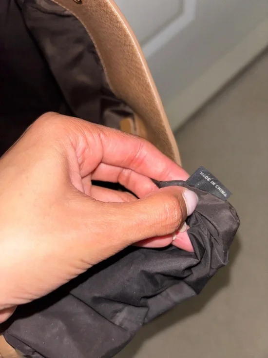 Miu Miu Tan Leather Double-Handle Tote with Front/Back Zip - Picture 12 of 16